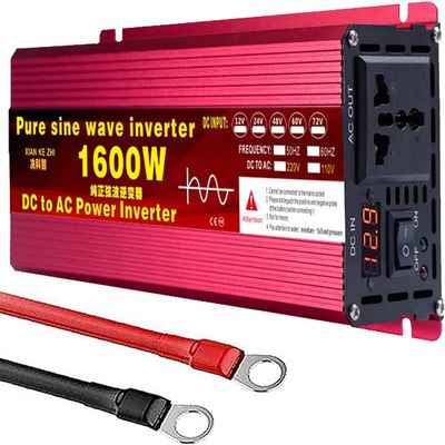 Pure Sine Wave Inverter 24V to 220V, 1600W