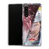 DeinDesign Silicone Case for Sony Xperia X5 IV, Transparent, EHC Red Bull Munich Bull Ice Hockey view 1