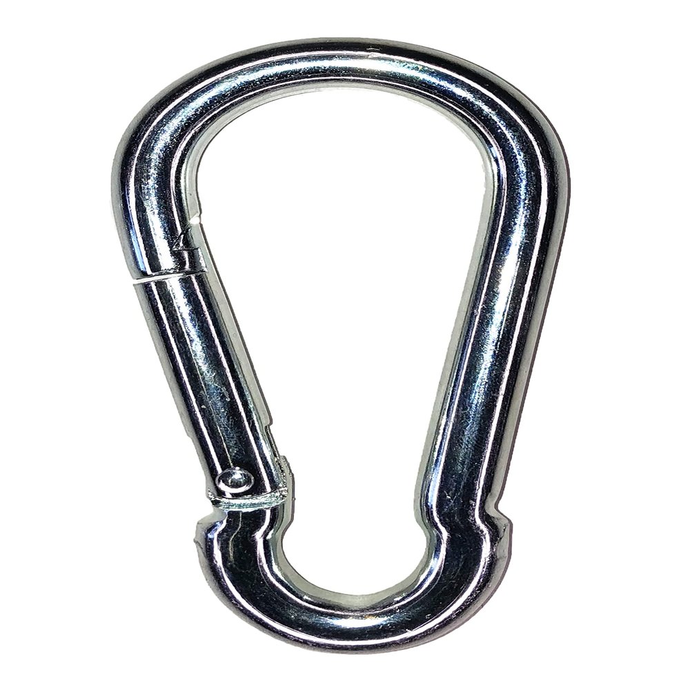 Sunload Galvanized Steel Fire Brigade Carabiner Snap Hook (11 x 120 mm)