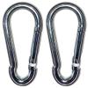 Sunload Galvanized Steel Fire Brigade Carabiner Snap Hook (11 x 120 mm) view 2