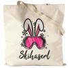 Hey!Print Ski Bunny Canvas Tote Bag – Après-Ski view 1
