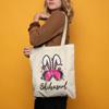 Hey!Print Ski Bunny Canvas Tote Bag – Après-Ski view 4