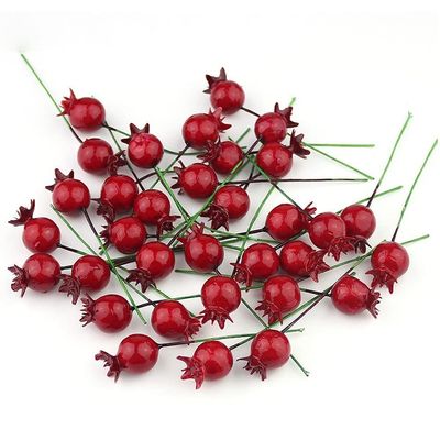 Wudaizhi Artificial Mini Pomegranate - 25pcs