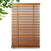 Wooden Blinds 45/60/70/105/110/120 cm, Sun & Privacy Protection, Solid Linden Wood Venetian Blinds for Windows, WH-145 x 200 cm/57 x 78.5 in view 1