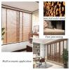 Wooden Blinds 45/60/70/105/110/120 cm, Sun & Privacy Protection, Solid Linden Wood Venetian Blinds for Windows, WH-145 x 200 cm/57 x 78.5 in view 3