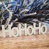 Melis “Hohoho” Wooden Christmas Sign, White, 20 cm view 2