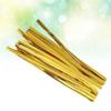 jojofuny 1,600 Gold Twist Ties for Cellophane and Candy Bags view 2