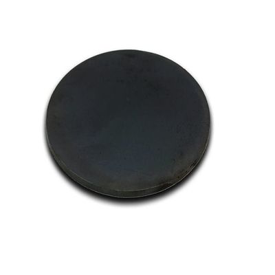 8-Piece A3 Carbon Steel Round Plates, 50 mm Diameter, 2 mm Thick