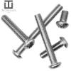 Techtanium A2 Stainless Steel Button Head Screws M8 x 30/30 mm, ISO 7380, 100-Pack view 4