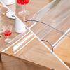 Transparent Waterproof PVC Table Protector, 1 mm, 75 x 175 cm view 2