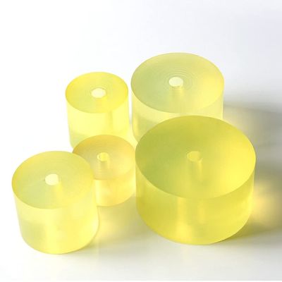 1-Piece 160 × 50 mm Polyurethane PU Round Impact Damping Pad