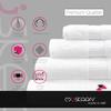 Mskaan 8-Piece Hand Towel Set, Anthracite, 100% Cotton, 20 x 12 in, 500 g/m², OEKO-TEX, Terry view 3