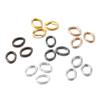 XINGMA 300-Piece 7 x 5 mm Oval Open Metal Jump Rings for DIY Jewelry Making view 3