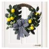 TOORU TRUSTTWO Wall-Hanging Lemon Spring Wreath Flower Garland view 2