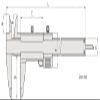 Absolute Coolant-Resistant Digital Caliper, 0–300 mm, Mitutoyo 500-754-10 view 2