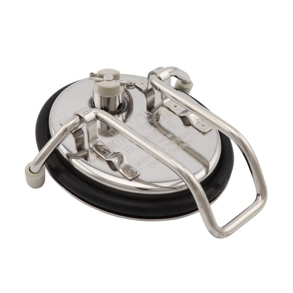 Cornelius Keg Carbonation Lid with 0–90 PSI Gauge