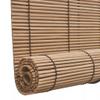 Yongdu Brown Bamboo Roller Blind, 120 x 160 cm view 2