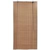 Yongdu Brown Bamboo Roller Blind, 120 x 160 cm view 3