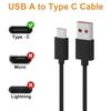 Toxaoii USB-C Charging Cable Compatible with Sony Headphones, 100 cm, Black view 2