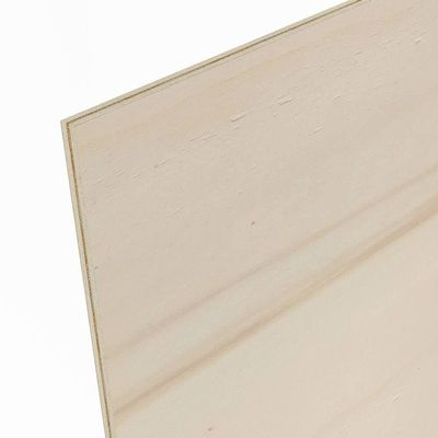 3 mm Poplar Plywood Sheet, 42 x 30 cm (A3), B/BB Quality