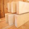 Spruce/Fir 50 x 100 mm Timber Beams, Rough-Sawn, 20 cm Long, 8-Pack view 1