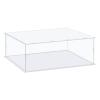 Sourcing Map Clear Acrylic Display Case, Dustproof, 41 x 36 x 16 cm view 1