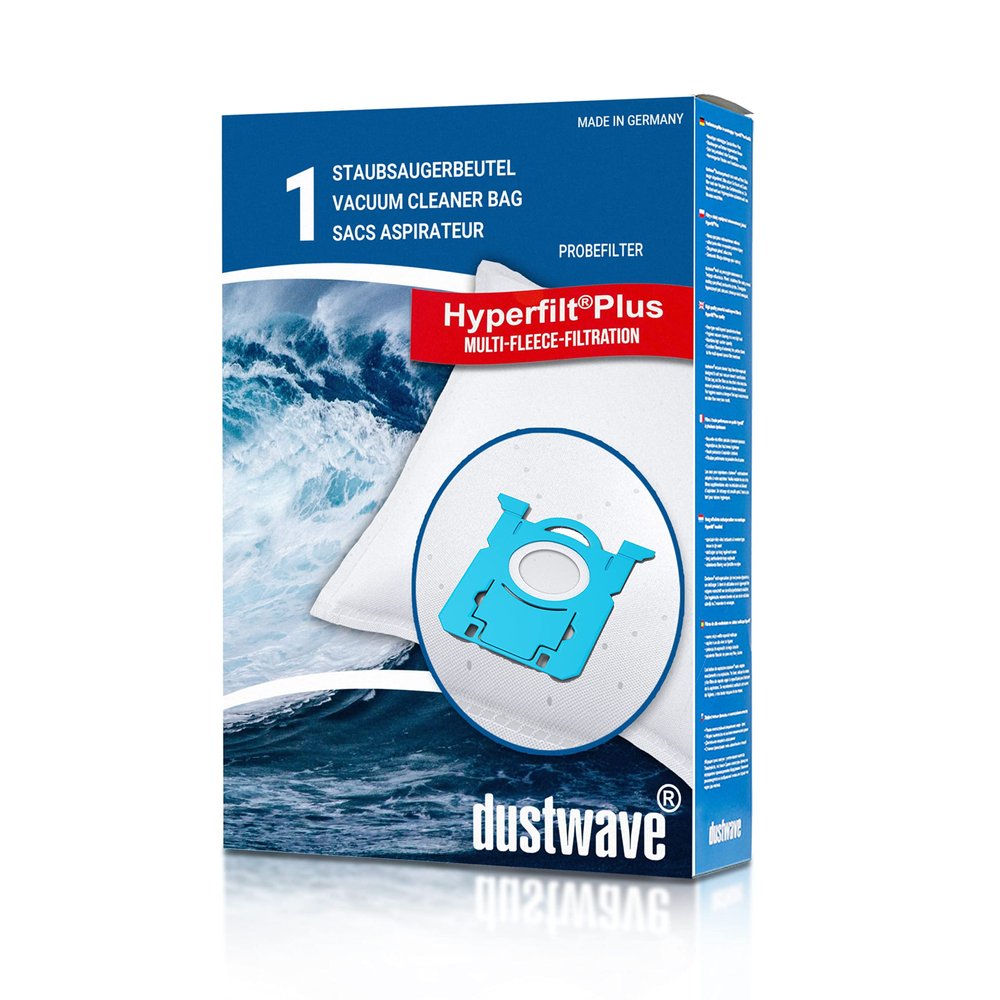 Dustwave 1 Vacuum Cleaner Bag for AEG VX6-1-CB, VX6-1-EB, VX6-1-IW, VX6-1-LR, VX6-1-SK, VX6-2-CB, VX6-2-CR, VX6-2-EB, VX6-2-ECO, VX6-2-IS, VX6-2-ko, VX6-1-DB, VX6-2-EB, VX6-2-koX