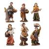 DRW Belén Nativity Figures, Hand-Painted Resin, 13 cm view 1