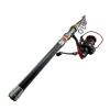 ARZARF Fishing Reel Kit 1.8–3.6 m Telescopic Fishing Rod and Spinning Reel Set (Color: A, Size: 2.4M+DK3000) view 1