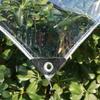 6 x 3.8 m Transparent Waterproof PVC Tarp, 450 g/m² view 2