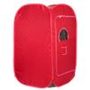 Foldable Personal Steam Sauna Cabin with Remote Control, Red, 80 x 80 x 135 cm view 1