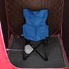 Foldable Personal Steam Sauna Cabin with Remote Control, Red, 80 x 80 x 135 cm view 3