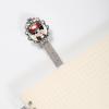 Metal Bookmark for Men and Women, Book Lovers, Cute Cat, Flower Princess view 2
