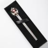 Metal Bookmark for Men and Women, Book Lovers, Cute Cat, Flower Princess view 4