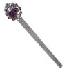 Vintage Metal Bookmark with Floral Engraving for Book Lovers view 1