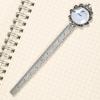 Metal Flower Bookmark for Men and Women, Romantic, for Book Lovers view 3