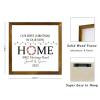 Framed Wooden Sign “Our First Christmas in Our New Home,” 2022 Wreath, Personalized, 30.5 x 30.5 cm view 2