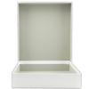 NEUSER PAPIER 4-Pack Gift Boxes with Lids, White, B6, 26 x 19 x 4 cm view 3