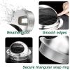 Round Vent Cover, 110/150/180 mm, 304 Stainless Steel, Silver, Size 1 view 4