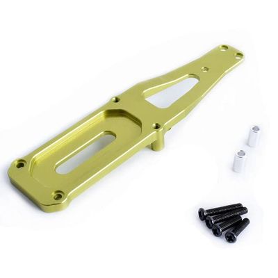 KRYDN Aluminum Shock Tower 0008 for WLtoys 12428/12423 1/12 Scale Crawler Truck, Short Course Upgrade Parts, 2 Pieces/Order (White)