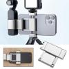 ECSiNG Phone Holder with 1/4-Inch Thread for DJI Pocket 2 / Osmo Pocket, Fits 58–82 mm Wide Phones view 2