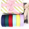 Tongri Solid Grosgrain Ribbon, 1-1/2 in / 38 mm / 25 mm, 10 Yards, for Hair Bows, Gift Wrapping and DIY Christmas Decor view 3