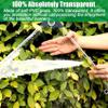 Transparent PVC Tarp with Eyelets, Waterproof Cover for Terraces, Balconies and More, 1.7 x 5 m view 3