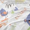 Fleece Throw Blanket for Couch, Lightweight, Plush, Fluffy, Cute Autumn Animal Pattern, Mesa De Trabajo 1 view 2