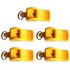 5-Pack Safety Whistles with Lanyards view 1