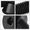 MACHSWON 50-Piece M4 x 50 mm 304 Stainless Steel DIN7991 Black Socket Head Screws view 4