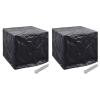 Tidyard Water Tank Covers, 2 pcs., 8 Grommets, 116 x 100 x 120 cm view 1