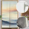 Surwin Japanese-Style Noren Door Curtain, Room Divider, Linen-Texture Tapestry, 90 x 200 cm, Pattern 8 view 3