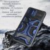 KVIBEO Phone Case for iPhone 14/14 Pro/14 Pro Max/14 Plus, Premium Shockproof Case with Sliding Camera Lens Cover and Stand Function, Red, 14 Pro Max 6.7-inch view 3