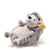 Steiff 074387 Soft Cuddly Friends Hedgy Hedgehog, 16 cm, Gray Mélange, Seasame view 1